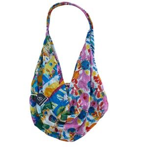 Bottega Positano Lg. Colorful Hobo Cotton Tote
